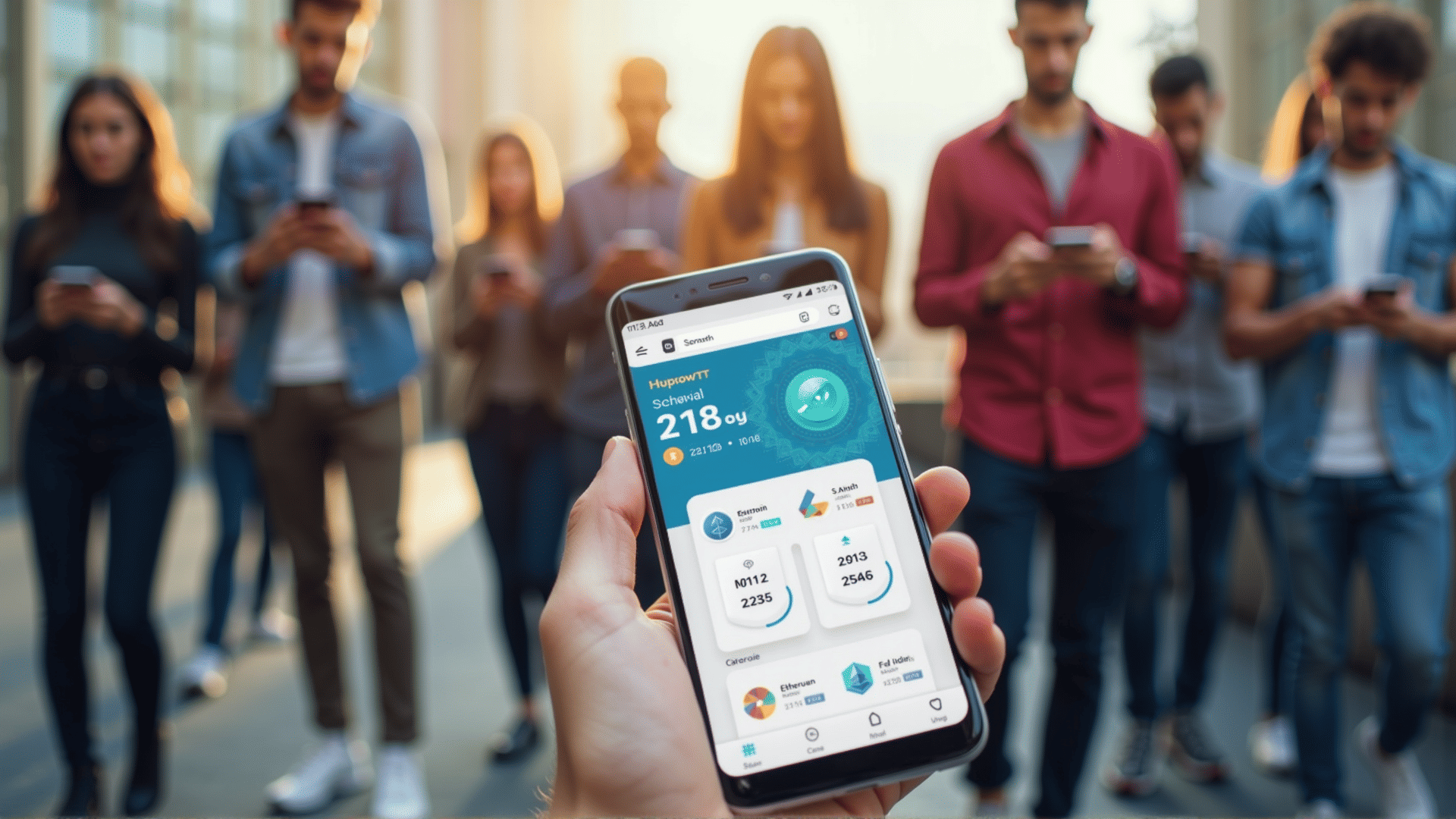Mobile App for Crypto Wallet